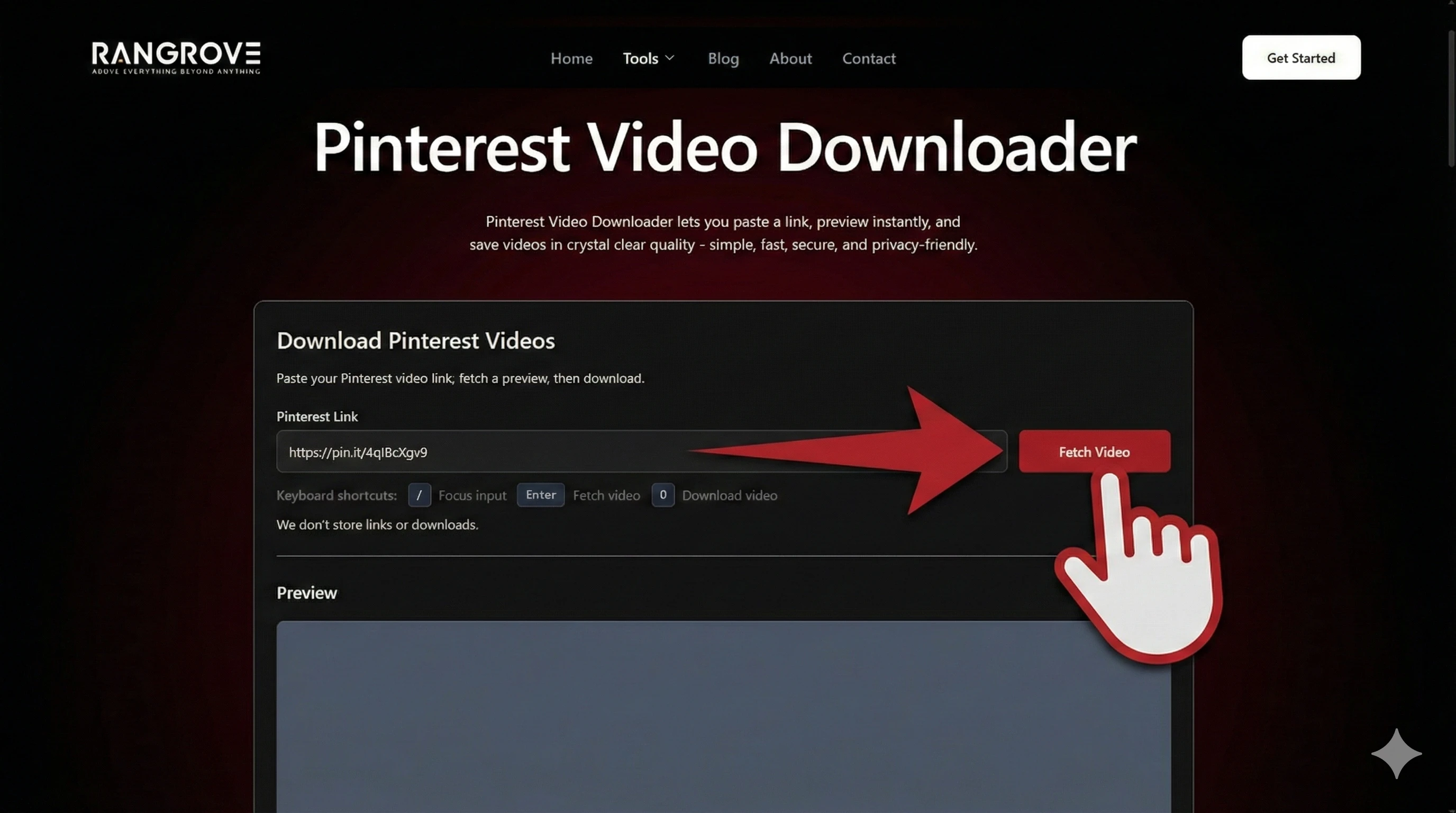 Paste and Process in Our Tool